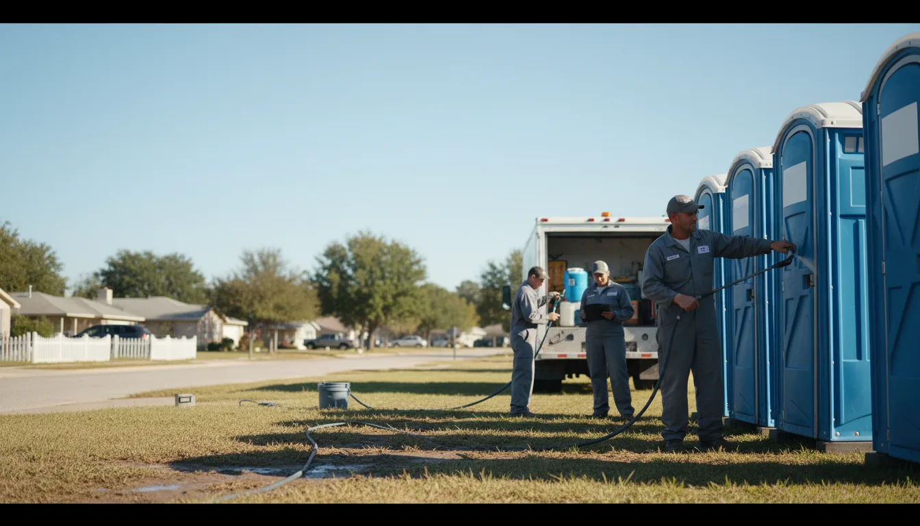 Long-Term Portable Toilet Rental in Linden, MI near me